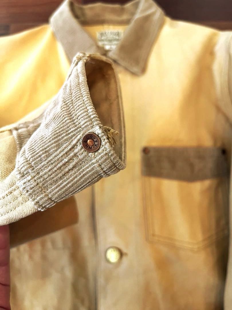 【ウエアハウス】DUCK DIGGER カバーオール 38 ベージュ