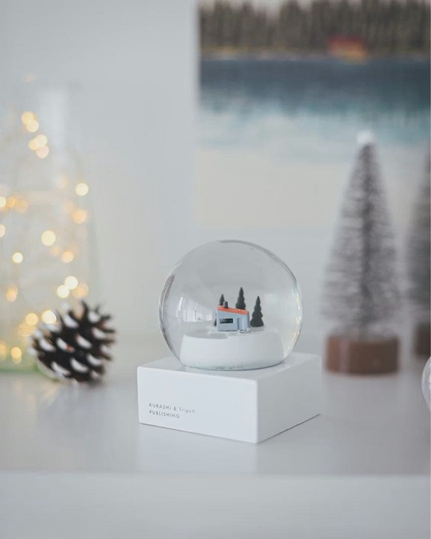 北欧暮らしの道具店 スノードーム2025「湖畔の小屋で」 数量限定 完売