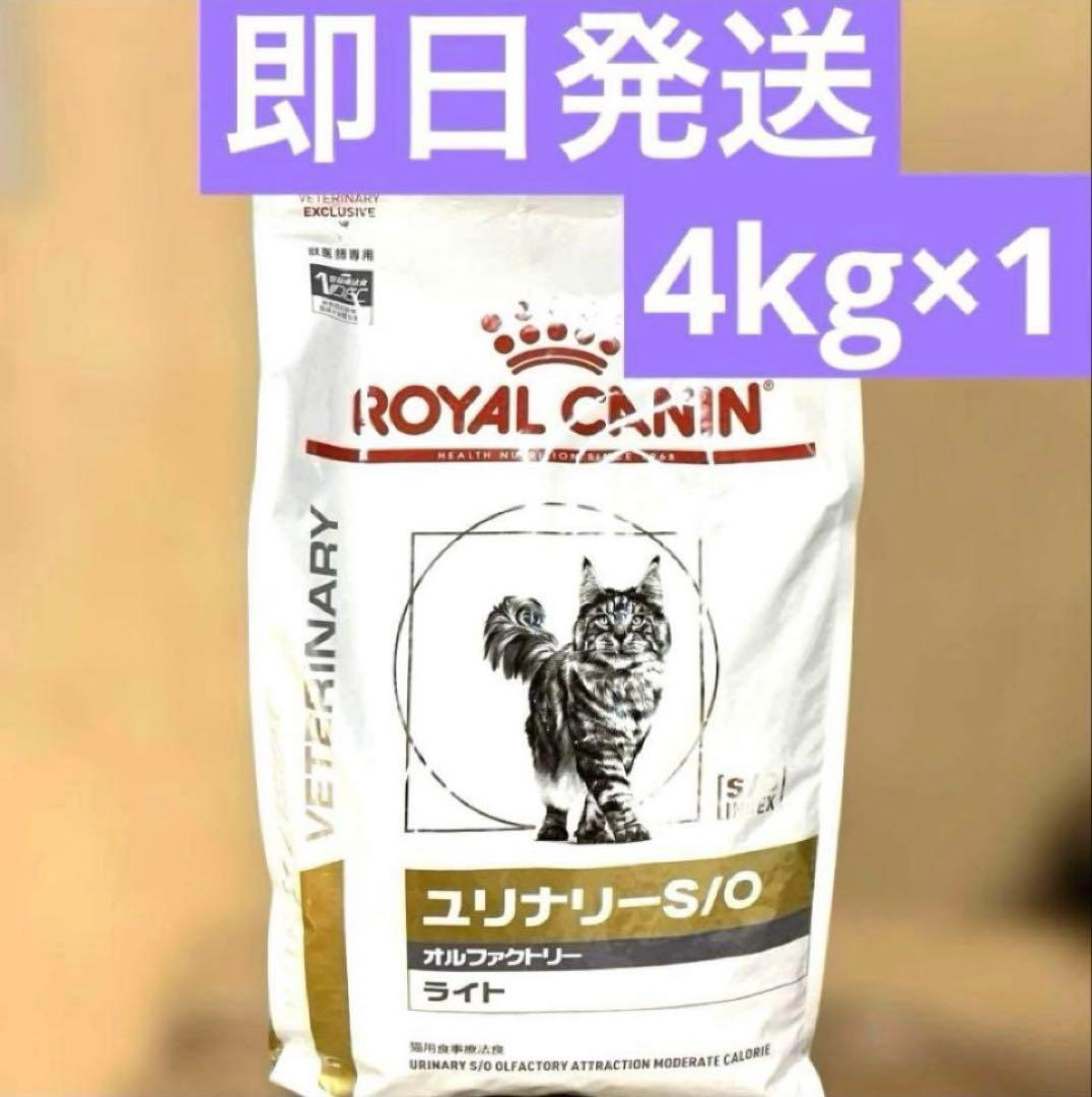 ロイヤルカナン ユリナリー S/O オルファクトリー ライト 4kg