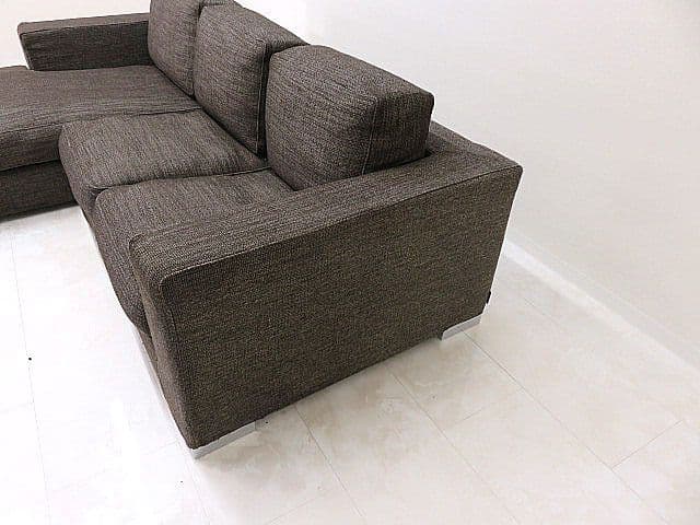 展示品　TIME＆STYLE/タイム＆スタイル　フェザークッションカウチソファ