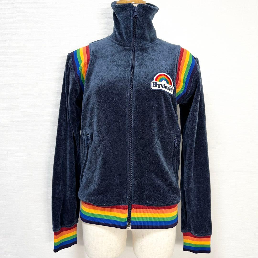 y2k❤️00s HYSTERIC GLAMOUR パイル地 ロゴ ジャージ