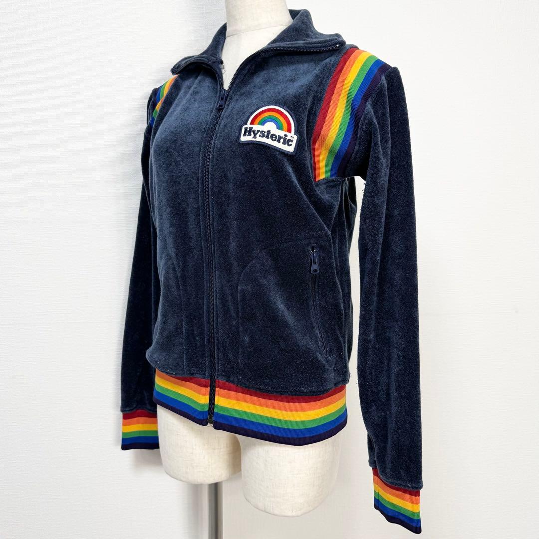 y2k❤️00s HYSTERIC GLAMOUR パイル地 ロゴ ジャージ