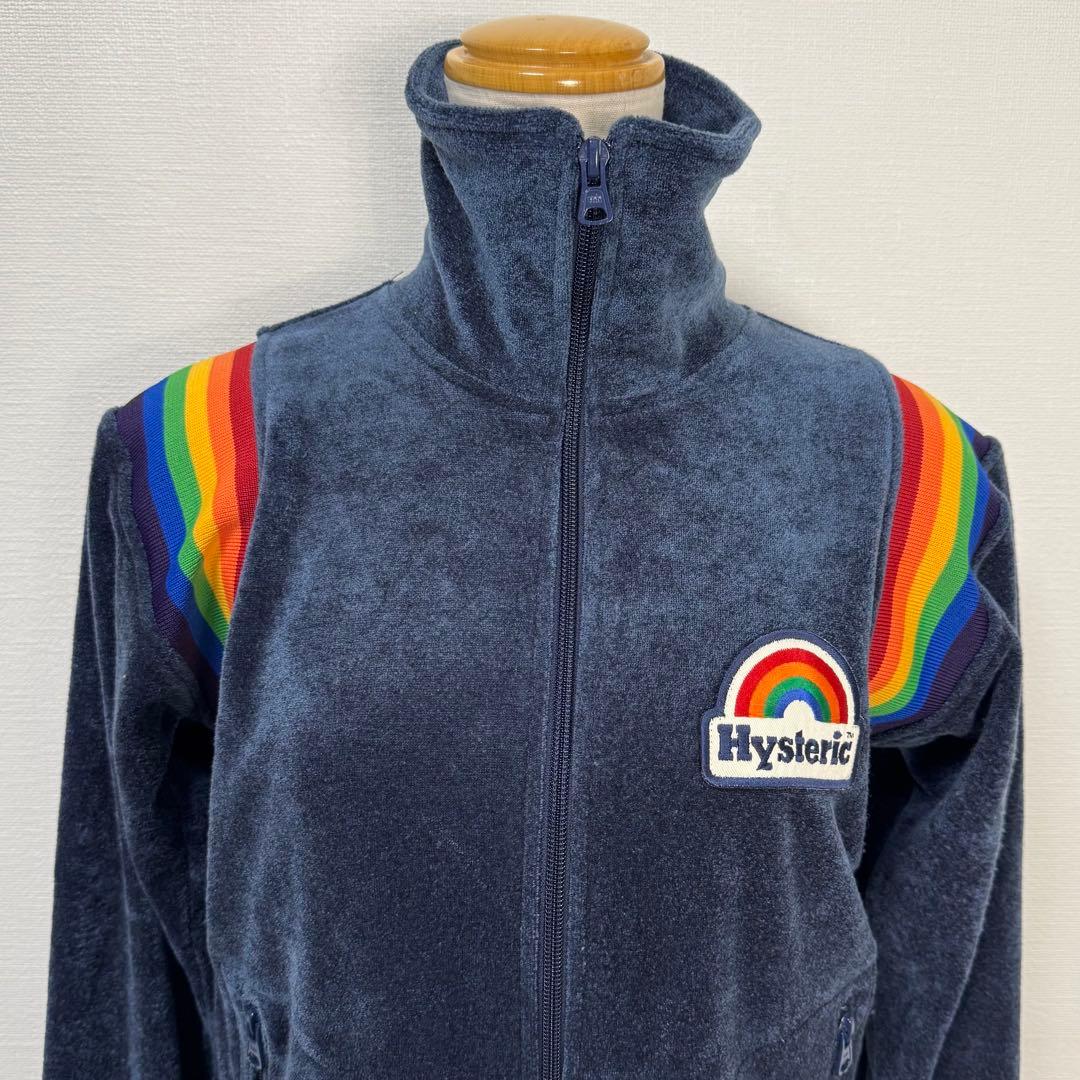 y2k❤️00s HYSTERIC GLAMOUR パイル地 ロゴ ジャージ