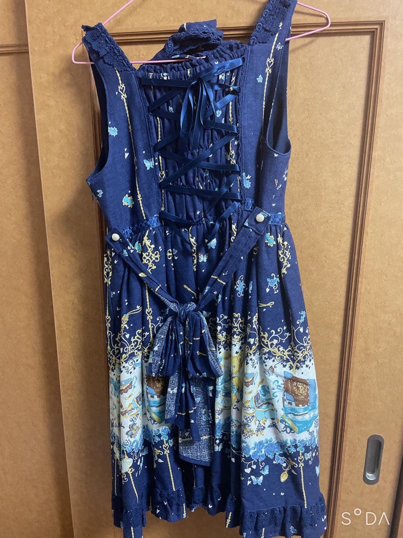 み*は様 ベイビーザスターズシャインブライト ジャンパースカート ネイビー