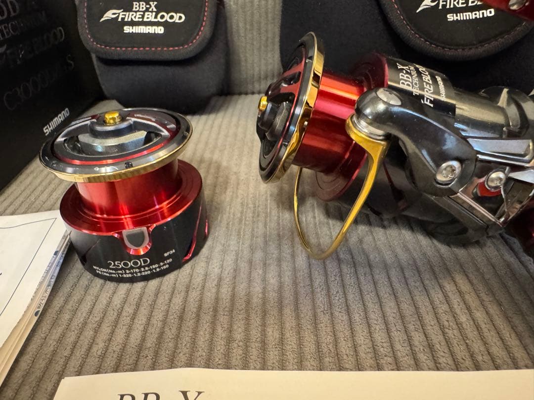 限定品　シマノ BB-X TECHNIUM FIRE BLOOD C3000
