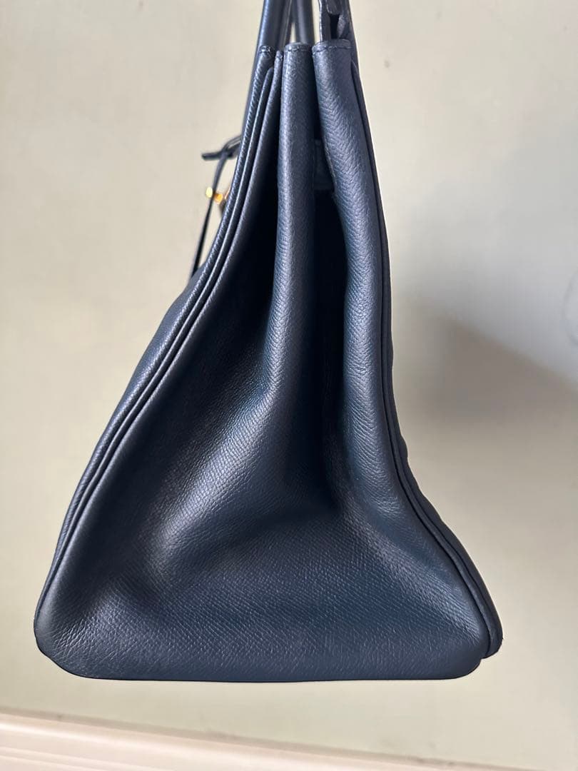 エルメス　バーキン35 ネイビー　ゴールド金具