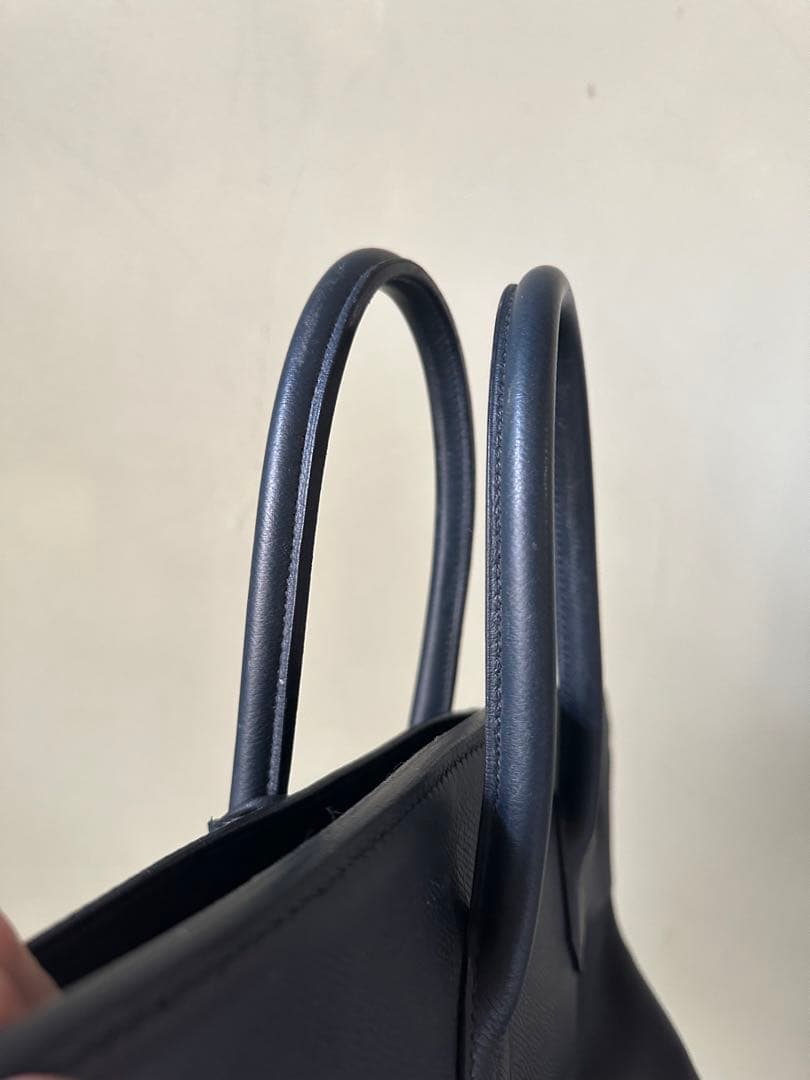 エルメス　バーキン35 ネイビー　ゴールド金具