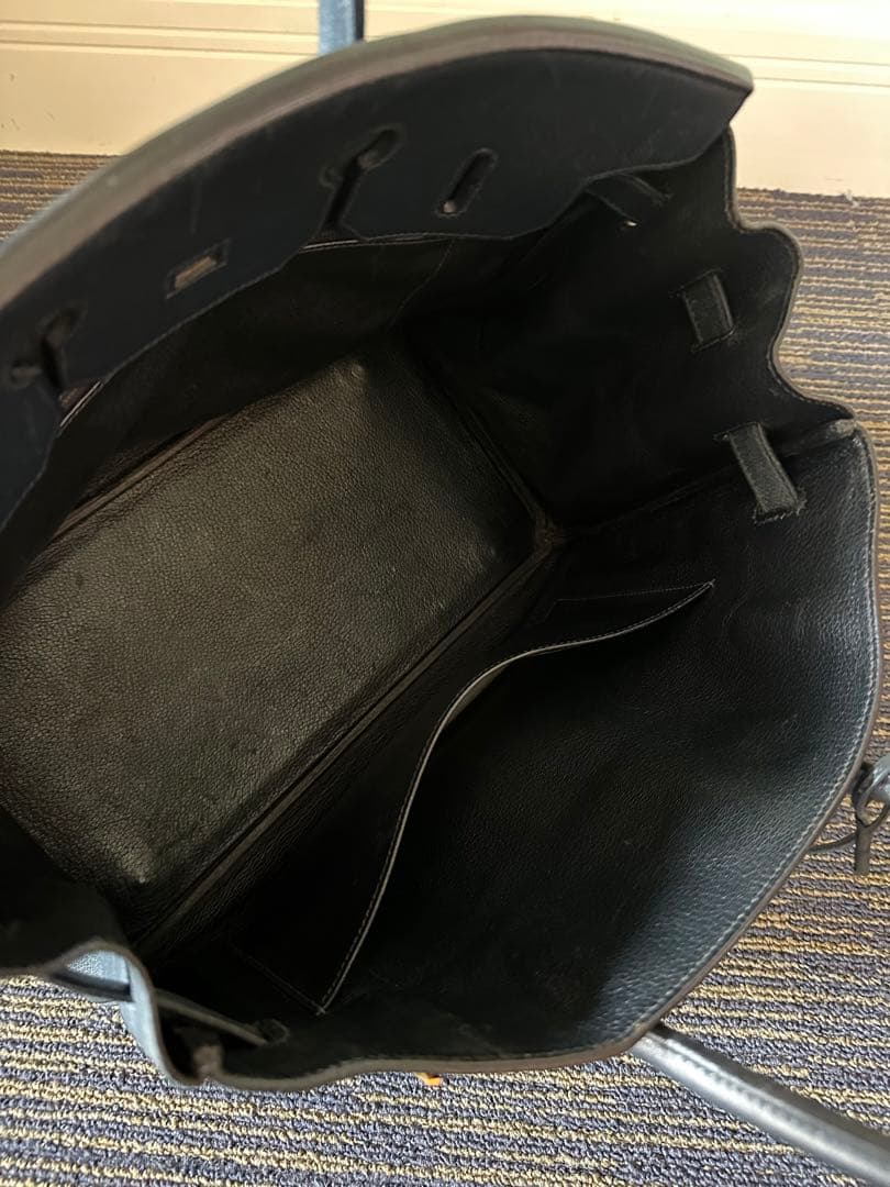 エルメス　バーキン35 ネイビー　ゴールド金具