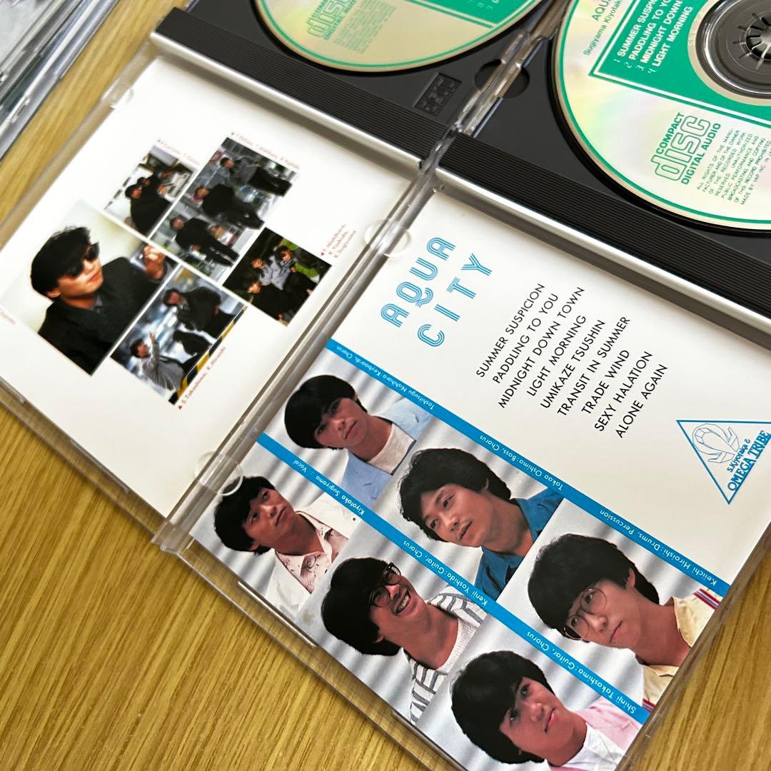 杉山清貴&オメガトライブ 初期シール帯付CD4枚セット