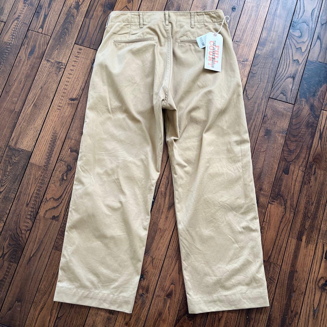 【週末限定値下げ】fullcount チノパン 41カーキ 34