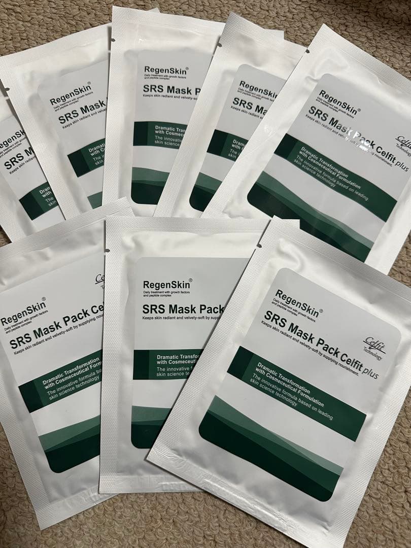 【新品未開封】リジェンスキンSRSマスクパックセルフィットプラス　8枚セット