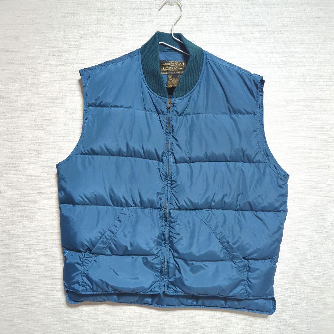 エディーバウアー　80s　ダウンベスト　黒タグ