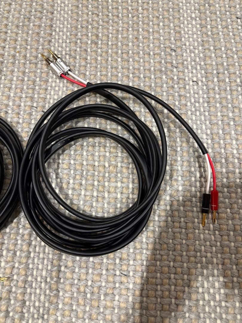 ラックスマン　JPS-100 5m✖️2本 JPB-10バナナ端子✖️4