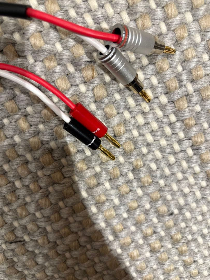 ラックスマン　JPS-100 5m✖️2本 JPB-10バナナ端子✖️4