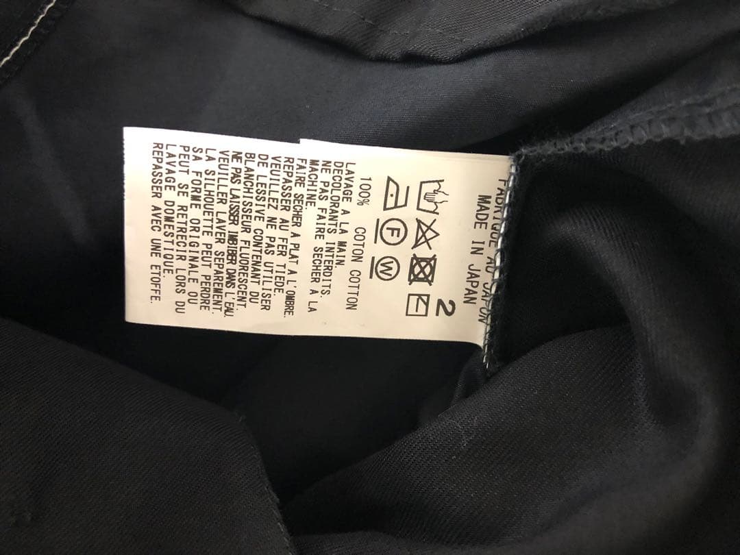 新品未使用タグ付き　Y's ワイズ　サルエルパンツ 黒　M