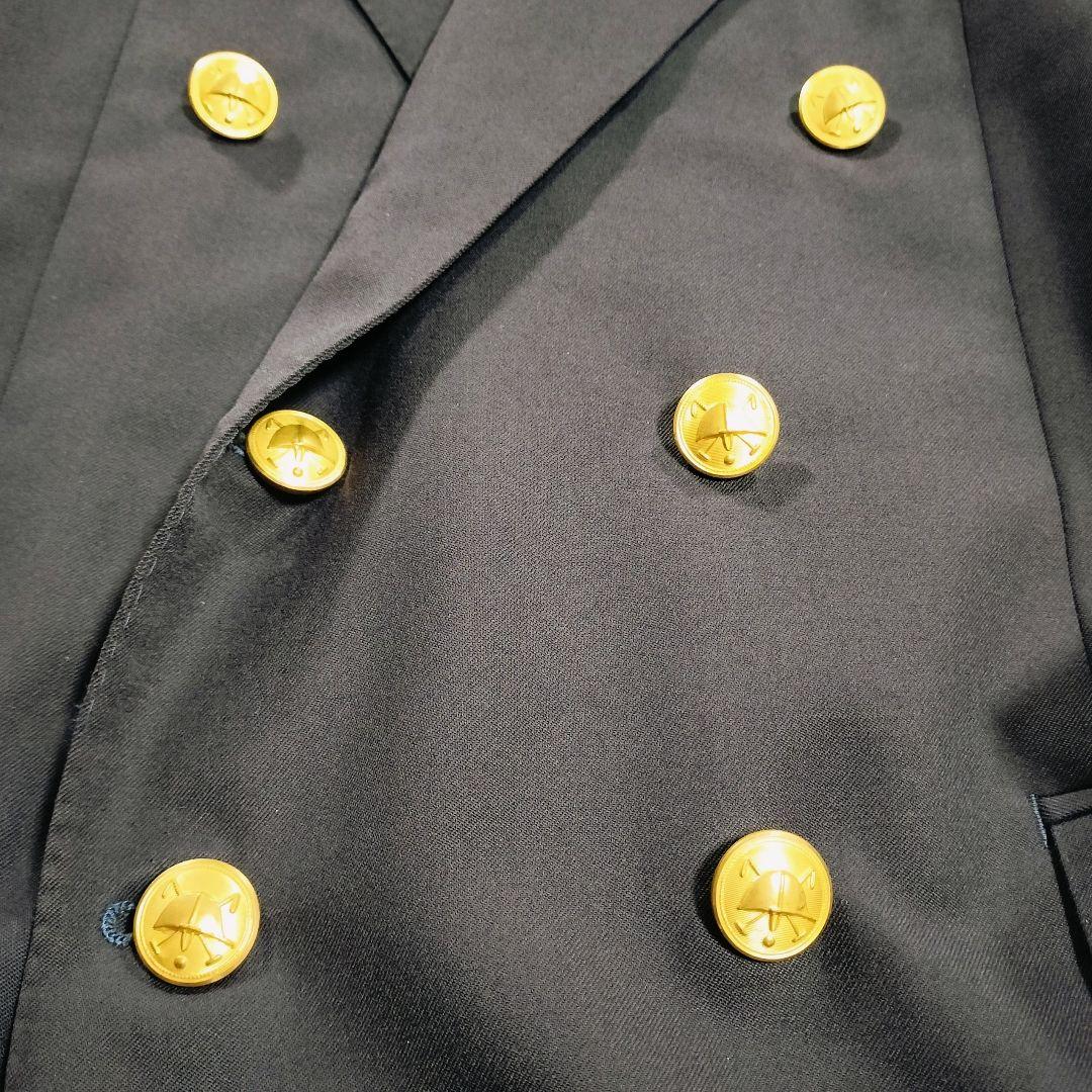 ポロラルフローレン 紺ブレ 金ボタン ダブルブレスト A5 日本製