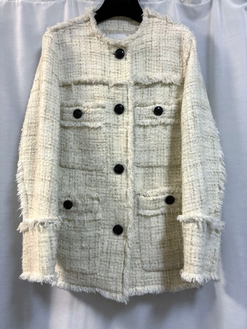 CLANE NO COLOR TWEED JACKET 正規品