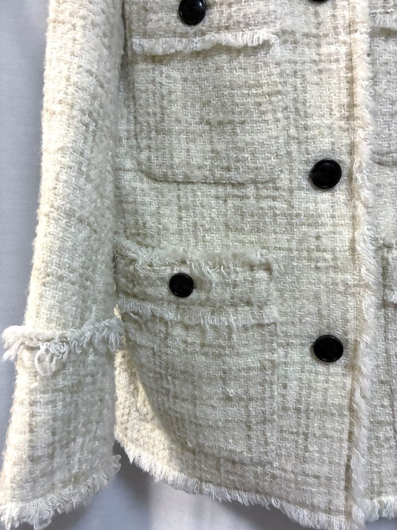 CLANE NO COLOR TWEED JACKET 正規品