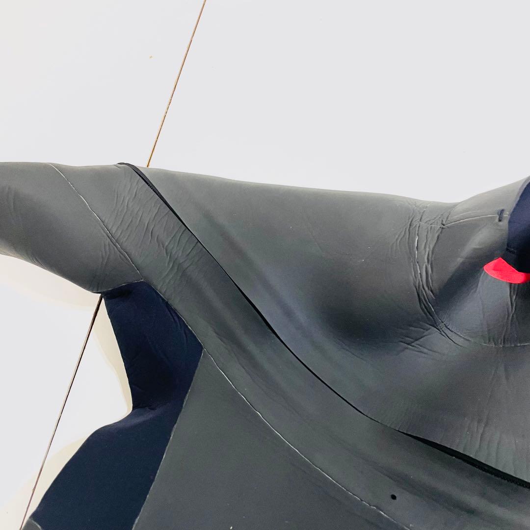 AQUAα セミドライウェットスーツ L 5/3mm ロングチェストジップ