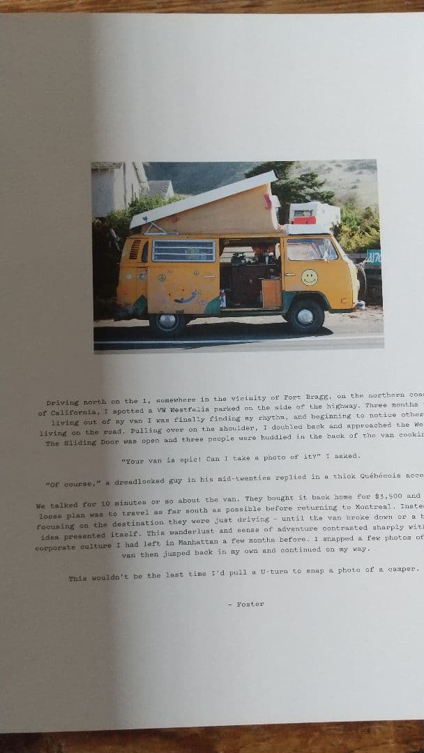 アート・デザイン・音楽 VAN LIFE  IS WHERE YOU PARK IT BOOK