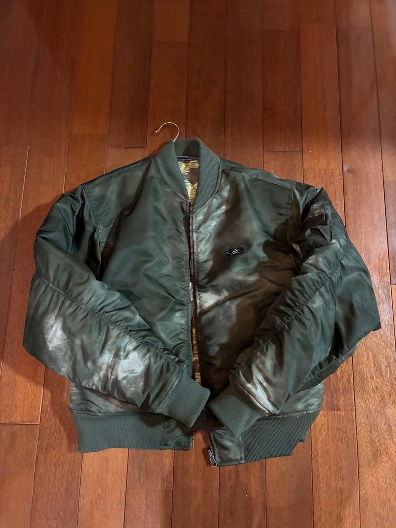 antimid　REVERSIBLE MA-1 JACKET