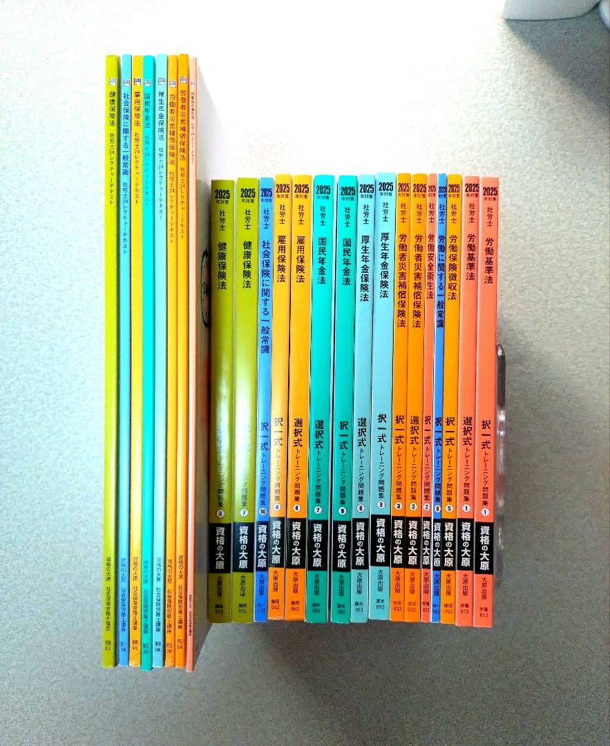 解いて覚える！社労士　問題集 まとめ売り　2025