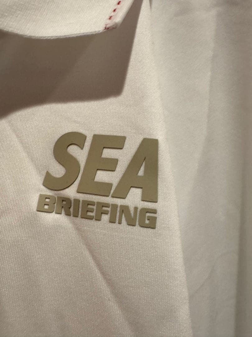 BRIEFING WDS TOUR POLO LOOSE FIT M ホワイト