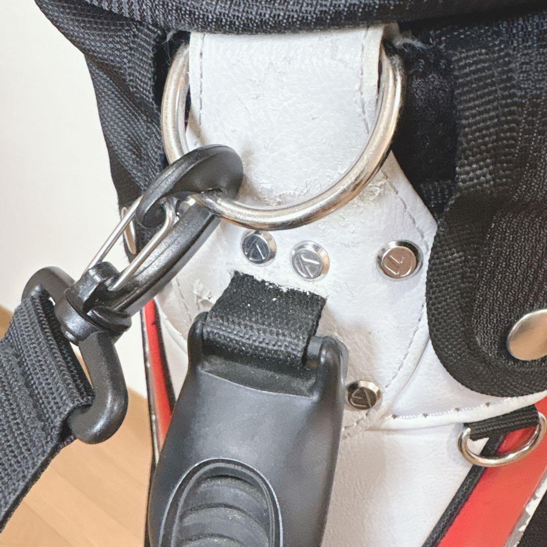 K383 TaylorMade キャディバック 白赤