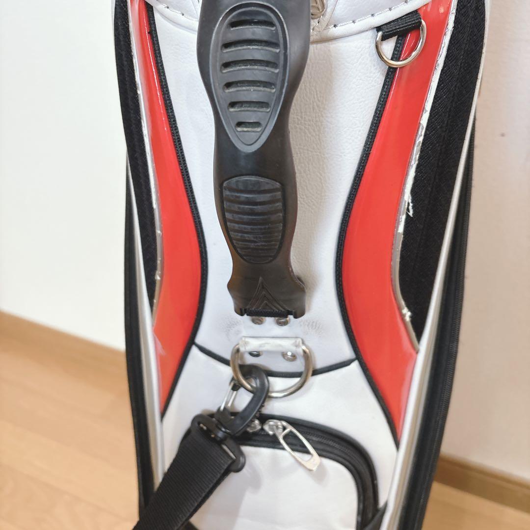 K383 TaylorMade キャディバック 白赤