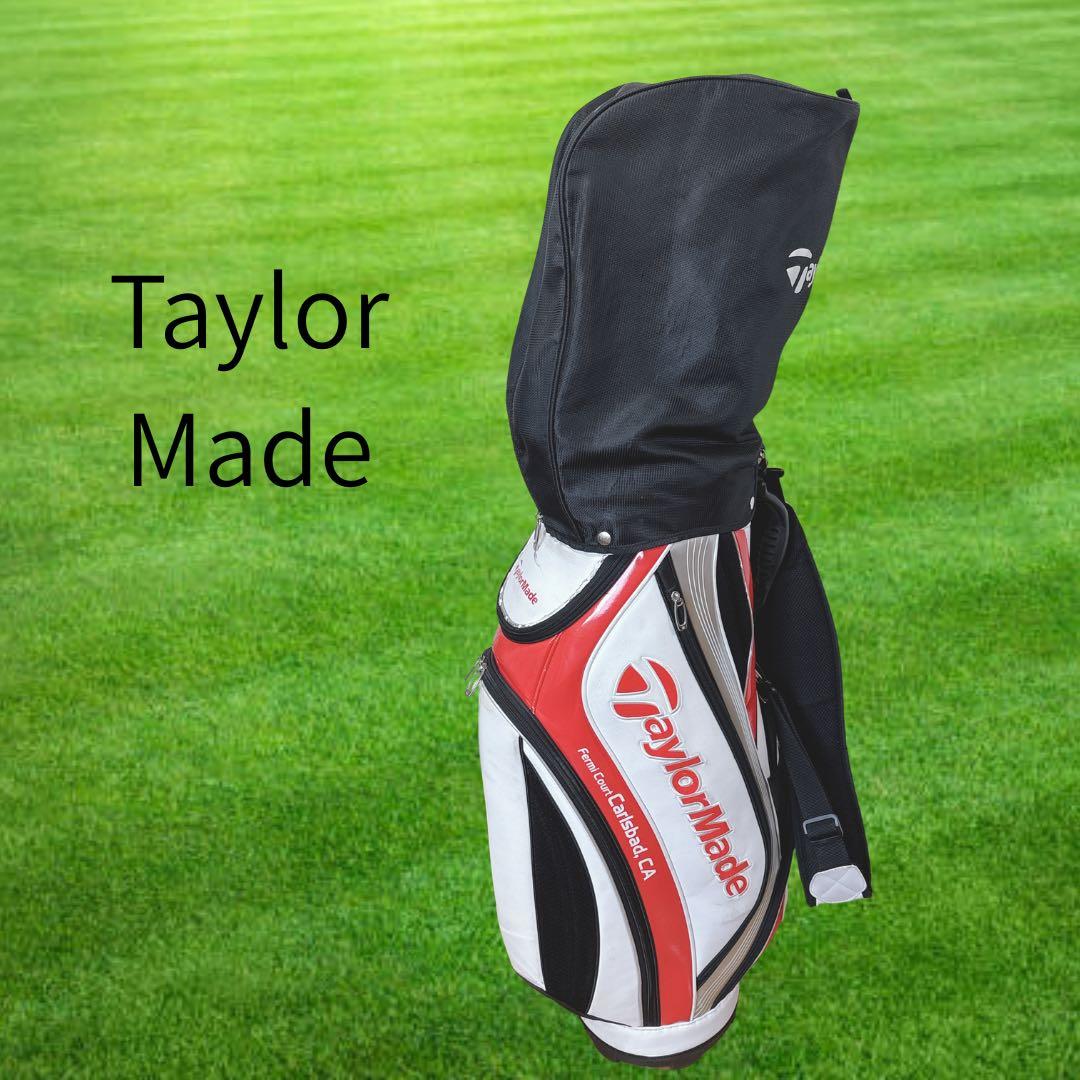 K383 TaylorMade キャディバック 白赤