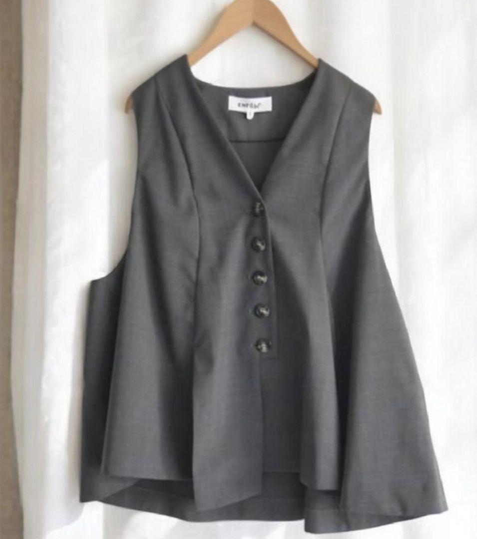 トップス ENFOLD FLARE VAST