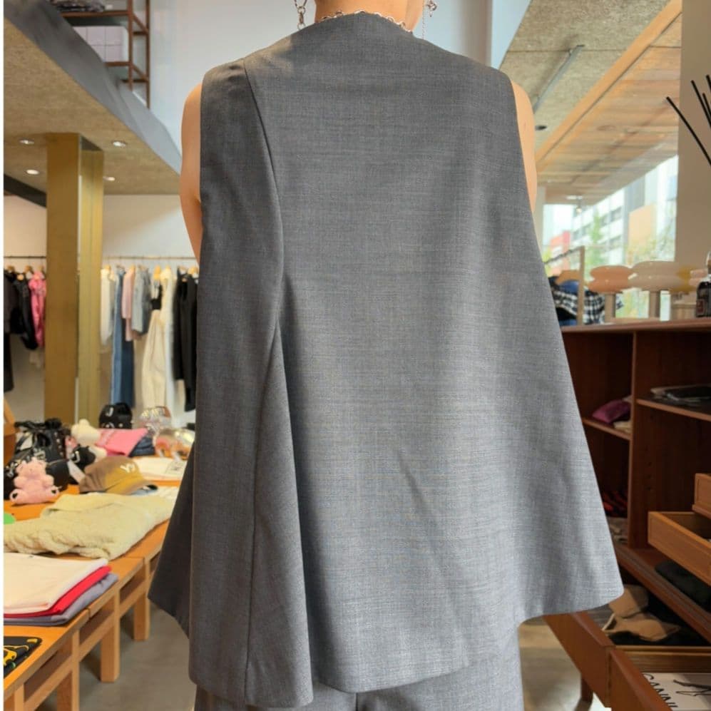 トップス ENFOLD FLARE VAST