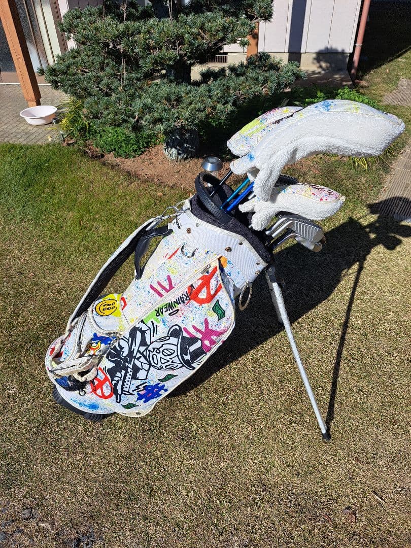 Russeluno キャディバッグ ヘッドカバーセット