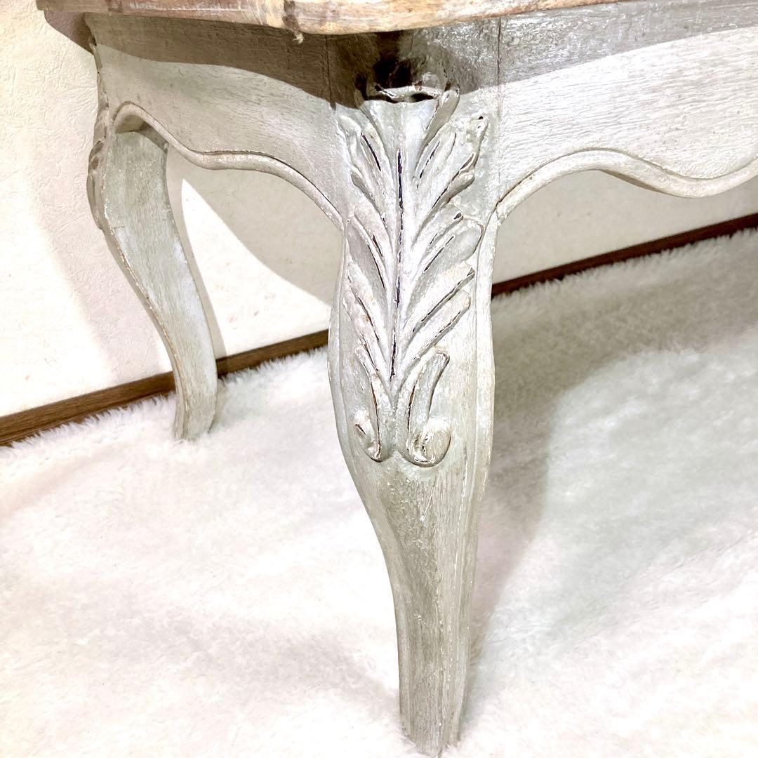 ブランディボワール 猫脚 猫足 アンティーク センターテーブル ローテーブル