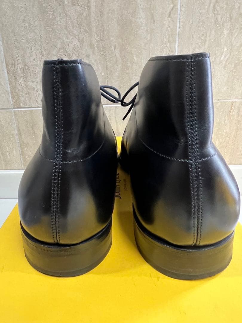 【渋わん】JOHN LOBB ROMSEY ８E BLACK 27㎝
