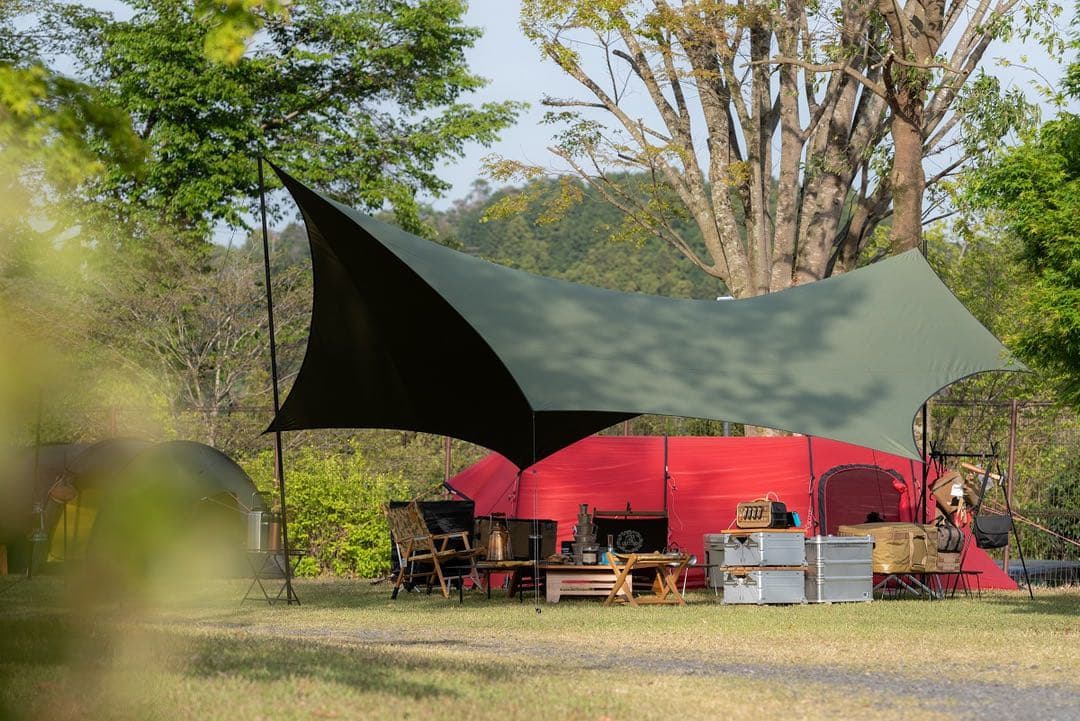 テント・タープ cotton KOKAGE wing ARMY GREEN