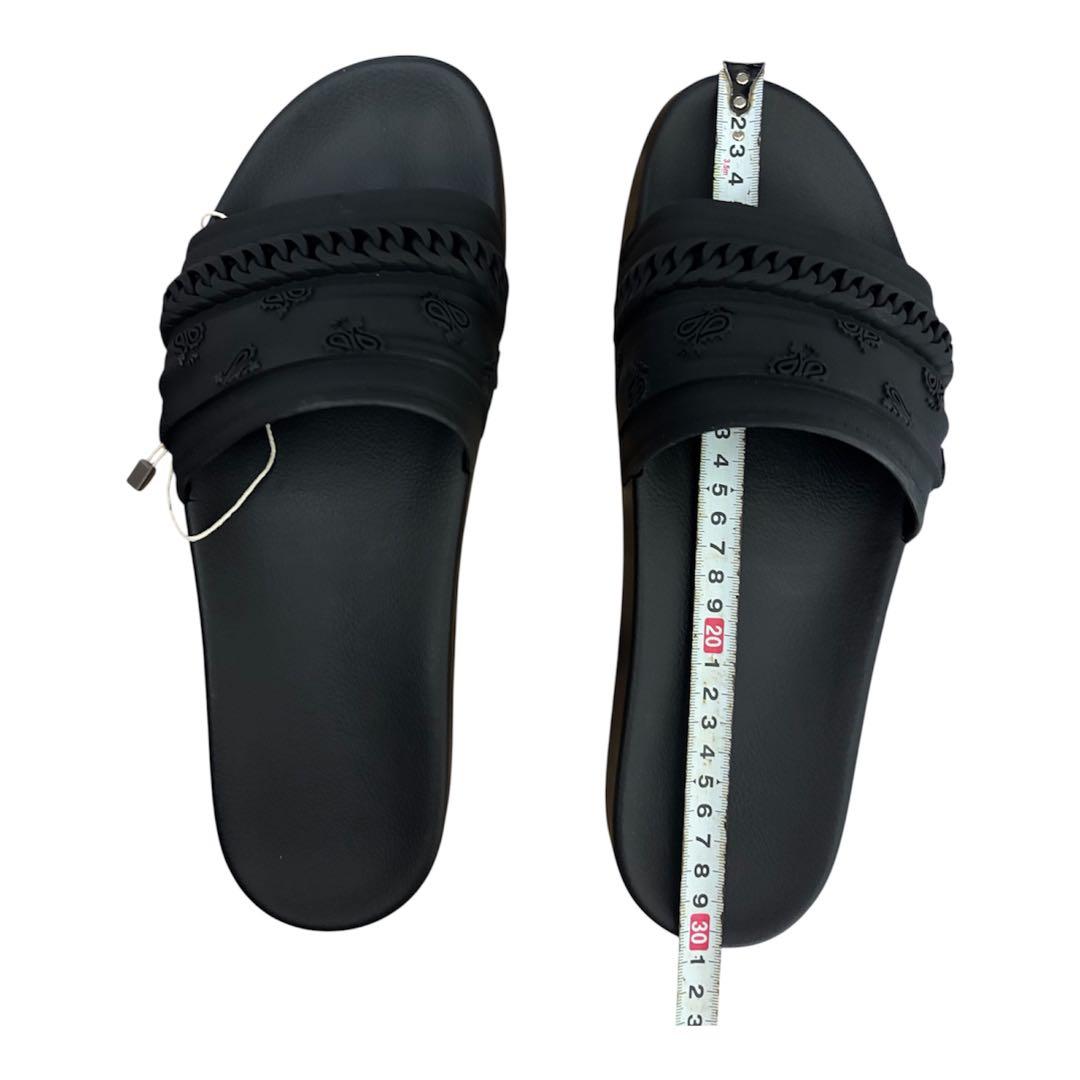 AMIRI ブラック サンダル