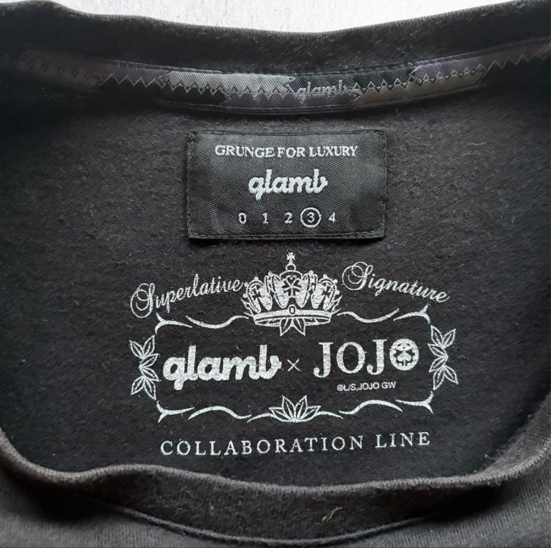 glamb 正規品 ジョジョ　ブチャラティ Tシャツ Lサイズ 美品 グラム 黒