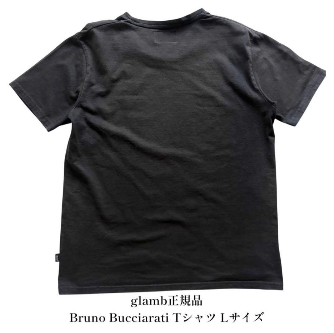 glamb 正規品 ジョジョ　ブチャラティ Tシャツ Lサイズ 美品 グラム 黒