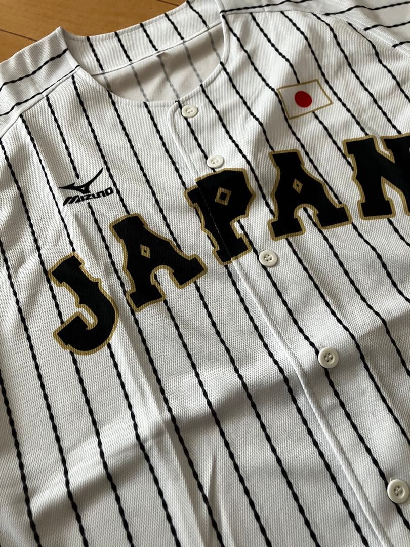 サムライジャパン各年代応援ユニフォーム5着セット　Lサイズ〜フリー未使用