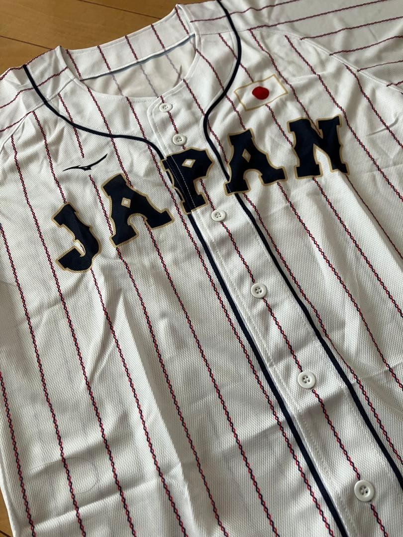 サムライジャパン各年代応援ユニフォーム5着セット　Lサイズ〜フリー未使用