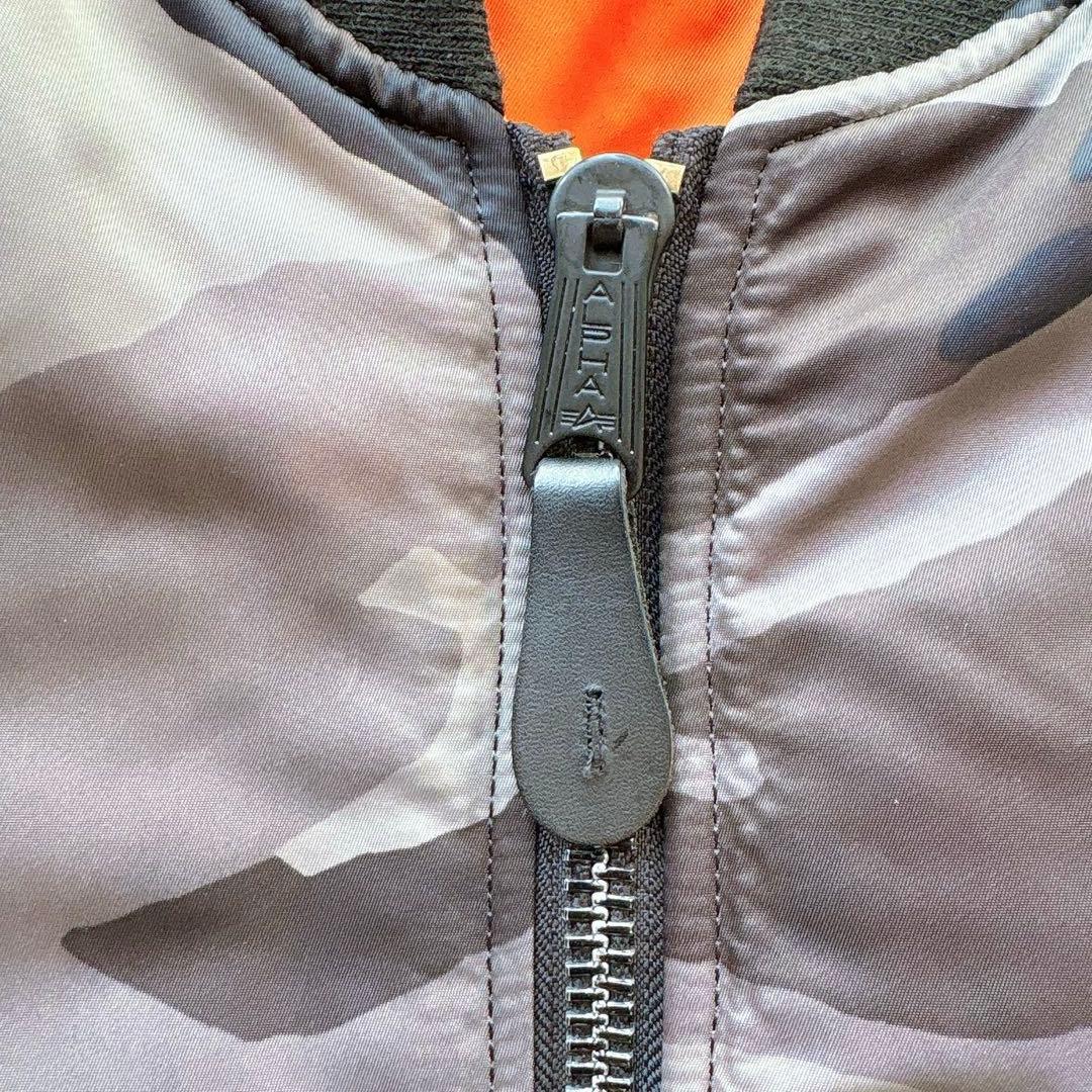 ALPHA MA-1 迷彩 フライトジャケット USAF XL