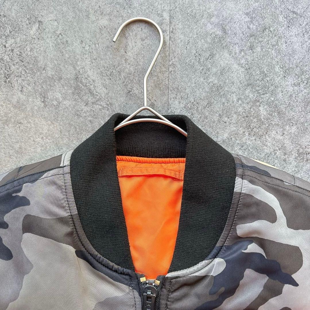 ALPHA MA-1 迷彩 フライトジャケット USAF XL