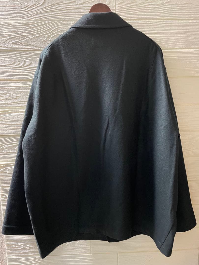 パブリックトウキョウ　シルキーウールジャージテーラードジャケット　ダークグリーン