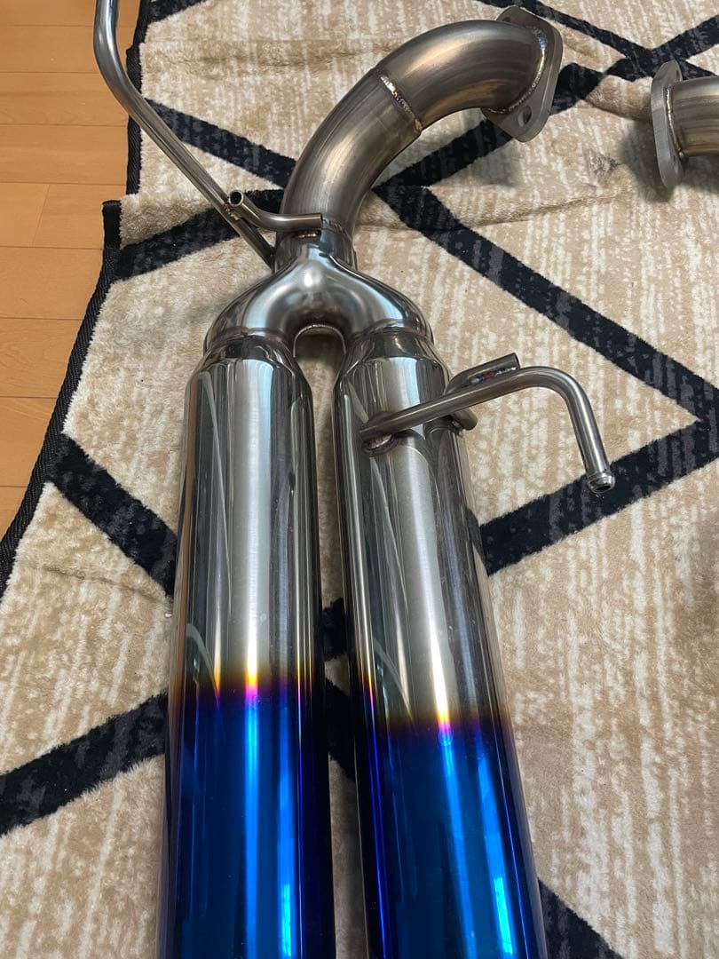 REMARK ステンレススチール マフラー ブルー