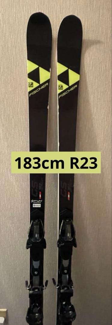 スキー FISCHER RC4 WORLDCUP GS MASTERS 183 R23