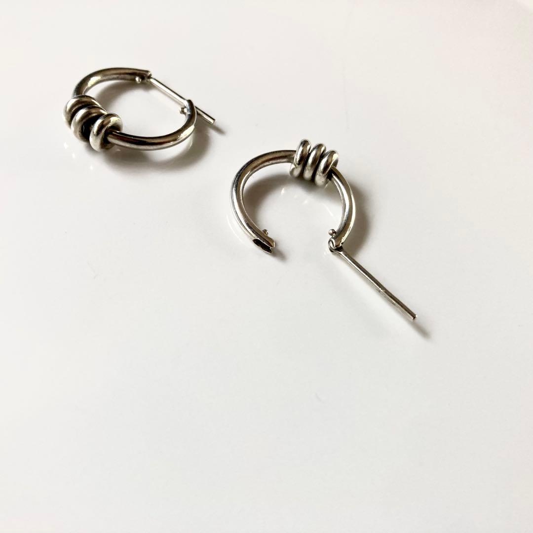 片耳　コムドット　ヤマト着用　ピアス　登坂着用　オールシルバー925