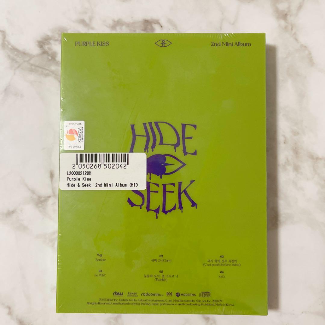 PURPLE KISS パープルキス　サイン入り ミニアルバム　未開封