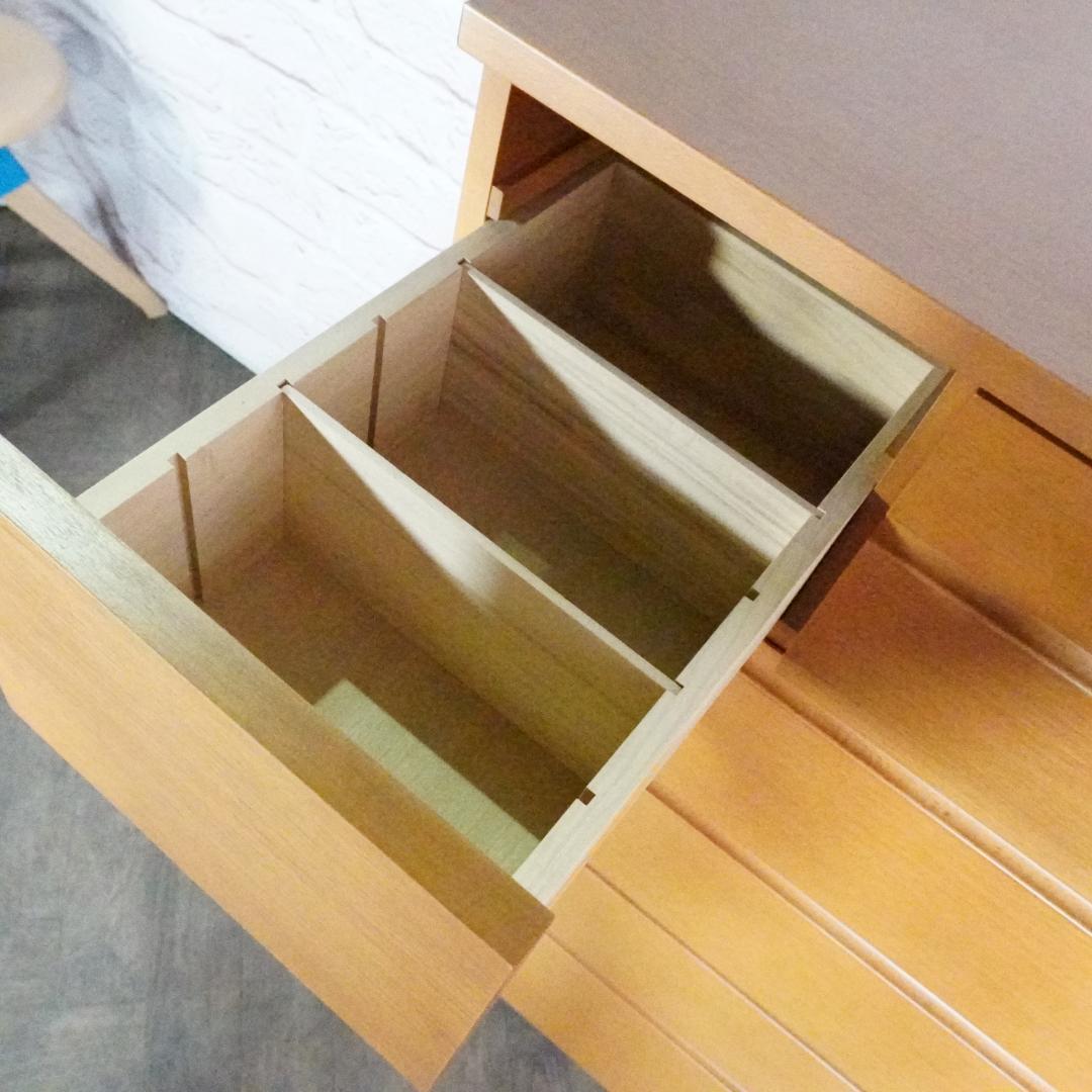 展示品 カリモク ハイチェスト 箪笥 ドロアー アクセサリー収納 大容量