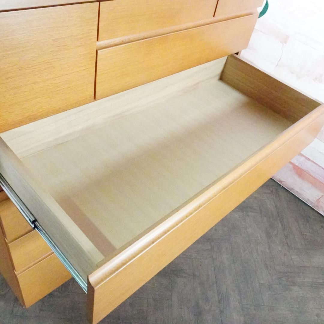 展示品 カリモク ハイチェスト 箪笥 ドロアー アクセサリー収納 大容量